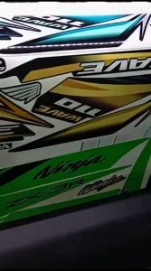 Stiker striping all new x-ride 125 grafis variasi 012