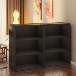 OYIla | Living Room Storage Side Cabinet Black Mesh Cabinet