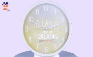 Jam Dinding Quartz Hiasan Kamar Islami BestSeller Medine MD1011 Unik Nuansa Islami 1 Modern