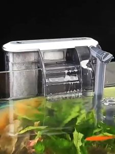 Bonetar กรองแขวน (กรองแขวน ทำความสะอาดตู้ เพิ่มออกซิเจน น้ำตก) อุปกรณ์ครบพร้อมใช้งาน รุ่น XP-03XP-06XP-07XP-08XP-09XP-11XP-13 นำตัวกรองไปแขวนขอบตู้ ทำน้ำวนเพิ่มอ็อกซิเจน