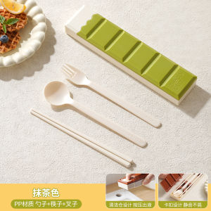 Bộ Thìa Đũa Di Động Cho Học Sinh Tiểu Học Và Nhân Viên Văn Phòng Bộ Thìa Đũa Đựng Trong Hộp Đựng Đồ Dùng Ăn Uống Đa Năng
