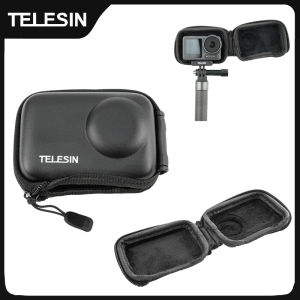 TELESIN | TELESIN Mini Protective Bag For Dji Osmo Action 5pro 4 3 Carrying Bag Waterproof Storage Box For DJI Action 3 4 5pro Hand Bag