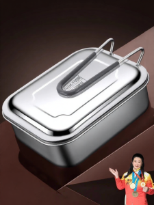 BAICHANG | Hộp Cơm Bằng Thép Không Gỉ 316L Cho Trẻ Em và Người Lớn