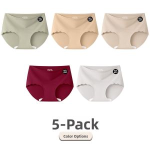 Miiow | MiiOW Cat Lady Seamless Milk Skin Underwear Ladies Summer Thin 10A Antibacterial Cool Feeling No Butt Squeezing Girls Triangle Panties