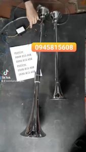 Cặp còi hơi 1m+70cm âm thanh khủng. Kèn hơi xe tải chất lượng.