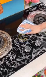 Kitchen Towel Microfiber Super Absorbent Dishtowels Tuala Lap Pinggan Quick Dry Cleaning Wipes Kain Lap 抹布 Napkin Cloths