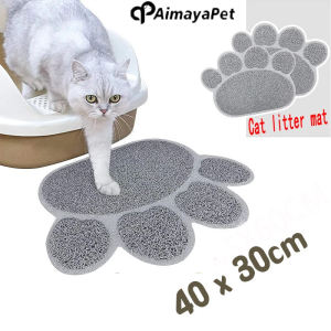 AIMAYAPET Pet Cat Litter Mat Toilet Cat Mat Waterproof Pet Litter Box Mat Nonslip Sand Cat Washable Mat Clean Pad