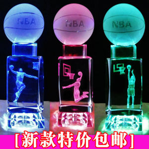 Creative Basketball Model Gift for Boys Birthday Kobe James Durant Curry Irving Westbrook Action Figure Collectible Toy