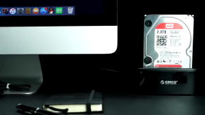 Orico USB Hub Docking Station Single SATA 3.0 USB 3.0 Type-B (6218US3-US-BK-BP)