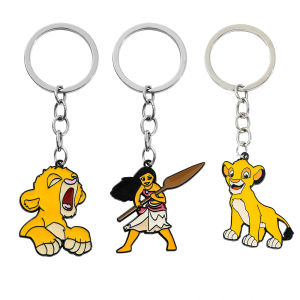 Bandai | Lion King Keychain Bag Car Cute Animal Pendant Figure Keyrings
