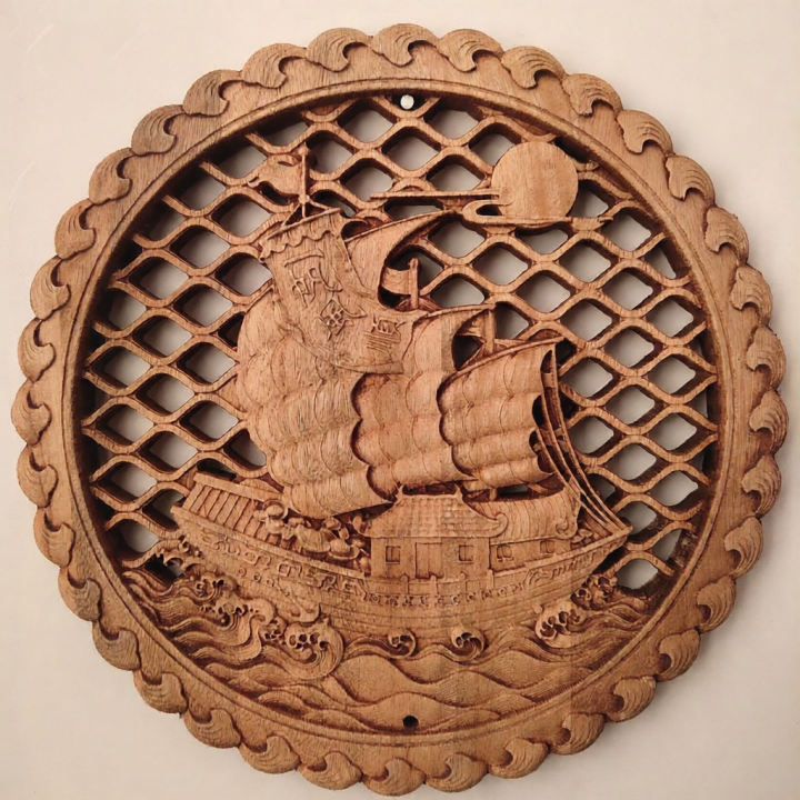 Antique%20Fortune%20Sign%20Carved%20Solid%20Camphor%20Wood%20Living%20Room%20Decorative%20Plaque%20-%20Image%203