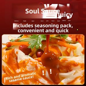 Ready-to-Eat Instant No-Boil Sesame Oil Spicy Chili Cold Noodles