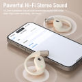 Orashare OW02 OWS Bluetooth Earphone Open Ear TWS Earbuds Open Earbuds Design Earhook Low-Frequency Enhancement Wireless Earphones Bluetooth 5.3 Earbuds for Outdoor. 