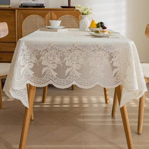 Meirenpeizi | Waterproof & Oilproof Lace PVC Tablecloth