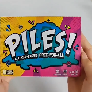 Clothes stacking card game Portable multiplayer leisure and entertainment toys Suitable for family and friends gathering board games