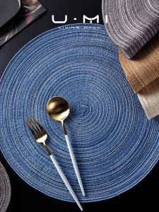 Nordic Creative round Coaster Heat Resistant Pad Home Use Dining Room Living Room Table Mat U Mi LIVING Brand
