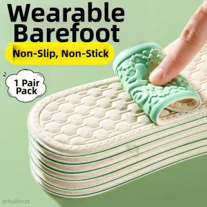 LINGMIAO | Breathable Non-slip Socks-less Shoe Insoles