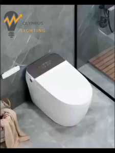 Modern Intelligent Wc Ceramic Toilet Bowl Floor Mounted Bidet Smart Toilet Heated Seat With Remote Control