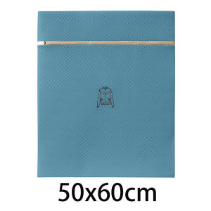 Thick Washing Bag Embroidery Fine Mesh Morandi Color Laundry Bags For Washing Machine Dirty Clothes Organizer Storage Wash Pouch