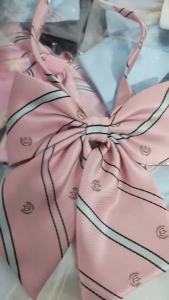 School Uniform Women Bowtie Ribbon Led Rope New Necktie Handmade Womans Clothing Shirt Butterfly Bow Tie for Women
