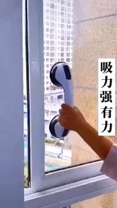 MLADEN Bathroom Safety Handle Helping Handle Anti Slip Toilet Safe Grab Bar Strong Suction Handrail Pegangan Tandas