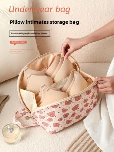 Three-In-One Large Capacity Underwear Sorting Storage Bag Portable Travel Bra Bag Polyester Material Organizer for Underwear