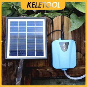 Solar Fish Pond Oxygen Pump Waterproof Outdoor Solar Air Pump Air Pump Oxygenator Solar Aerator Oxygen Air Stone For Pond Fish