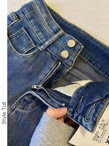 High Waist Bell Bottom Jeans Womens plus Size Elastic Spring Fashion Slimming Long Leggings Casual Denim Trousers