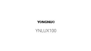 Yongnuo YNLUX100 ไฟ LED พกพา ขนาด 100W 5600K I 3200-5600K Bi-Color Bowens Mount Handheld Video Light