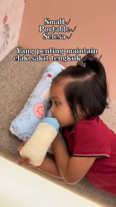 For.B Fluffy Infant Pillow for 0-1 Year Olds 2 sides velvet cotton