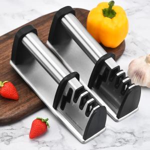 Multipurpose Quick Manual Steel Handle Tungsten Steel Diamond Knife Sharpener