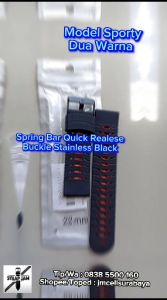 GTO Strap Samsung Galaxy Watch 7 6 5 4 40mm 44mm 45mm Pro Classic FE - Tali Jam 20mm Silikon Keren