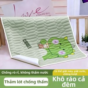 JIFANPAUL | Tấm Lót Tã Giặt Được Thoáng Khí Chống Thấm Dùng Cho Giường Kích Cỡ Lớn