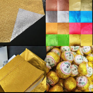 Gold Foil Paper Silver Foil Paper Aluminum Foil Paper Packaging Black Sesame Ball Chocolate Dragon Ball Packaging Kitchen Cooking Tools