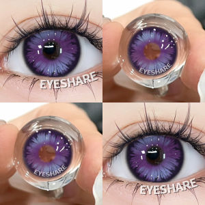 EYESHARE  MADRID Series Colored Contact Lenses For Eyes Purple Lenses Crazy Halloween Anime Accessories Beauty Pupils Cute Lens