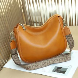 Royal Bagger Genuine Cow Leather New Fashion Shoulder Sling Bag For Women Girls Super Hot Elegant Ladies Womens High Capacity Casual Multifunction Crossbody Bags Fashion Outdoor Work Handbag