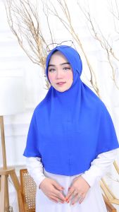 Jilbab Bergo Cringkle Pet L: Pilihan Hijab Modern & Nyaman
