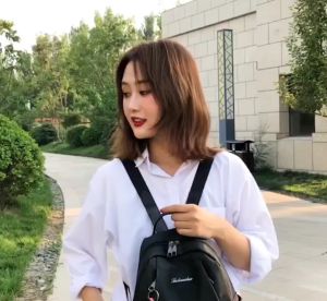 "aurabagss" - Tas Wanita Tas Ransel Wanita "MAMOOKU SHINABU" Style Korea / Ransel Fashion / Ransel Batam / Ransel Wanita Love-Love Multifungsi Terbaru Tahan Air ......Free Gantungan Tas