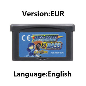 Bandai | GBA Game Cartridge MegaMan 32 Bit Video Game Console Card Megaman Zero 1-4 Megaman Red Sun Blue Moon for GBA