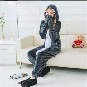 TCB-พร้อมส่ง ชุดฉลาม มาสคอร์ตปลาฉลาม ฉลามเทา ชุดมาสคอต ชุดมาสคอตผู้ใหญ่ ชุดการตูน ชุดกิจกรรม สักหลาด หนา นุ่ม คุณภาพดี ชุดนอนกันหนาว หนา นุ่ม