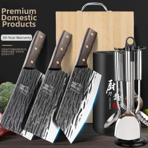 Multipurpose Sharp Knife and Cutting Board Set