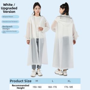 Heavy Rain Protection Long Raincoat for Adults E-bike Use