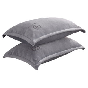 Thickened Milk Velvet Coral Velvet Pillowcases Pair 48cmx74cm Home Use Pillow Core Covers Winter Single Pillow Covers