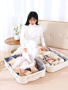 🔥[SG STOCK]7pcs/Set Travel Storage Bag Luggage Storage Bag Set Clothes Suitcase Clothes Underwear