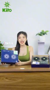 Bộ phụ kiện Áo Điều Hòa KITO KTZ02 mới nhất 2025 quạt 22vpin nhỏ chống chai pinBH 1 Năm