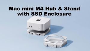 ส่งจาก กทม ประกันศูนย์ไทย Hagibis Mac mini M4 Hub with Enclosure อุปกรณ์เชื่อมต่อกับมินิ