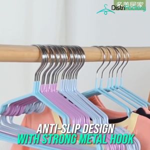 Hanger Budak Baby Hanger Kanak-Kanak Seamless Steel Kids Hanger Baju Sangkut Baju Bayi Premium High Quality