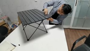 Yali Home Camping Table Barbecue Picnic Outdoor Portable High Strength Aluminum Alloy small Table Multi-Function