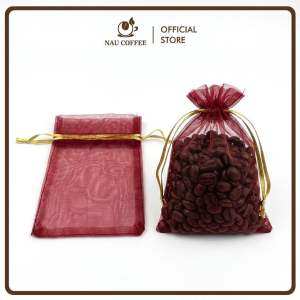 Túi thơm cà phê hạt rang nguyên chất khử mùi xe ô tô phòng ngủ phòng làm việc - Nau Coffee