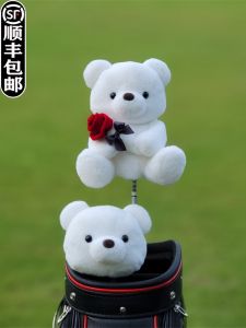 Bọc Câu Lạc Bộ Golf Gấu Bông Dễ Thương Đồ Chơi Sang Trọng Bằng Gỗ Tay Cực Cho Thể Thao Và Thể Tăng Cường Trải Nghiệm Chơi Golf Của Bạn